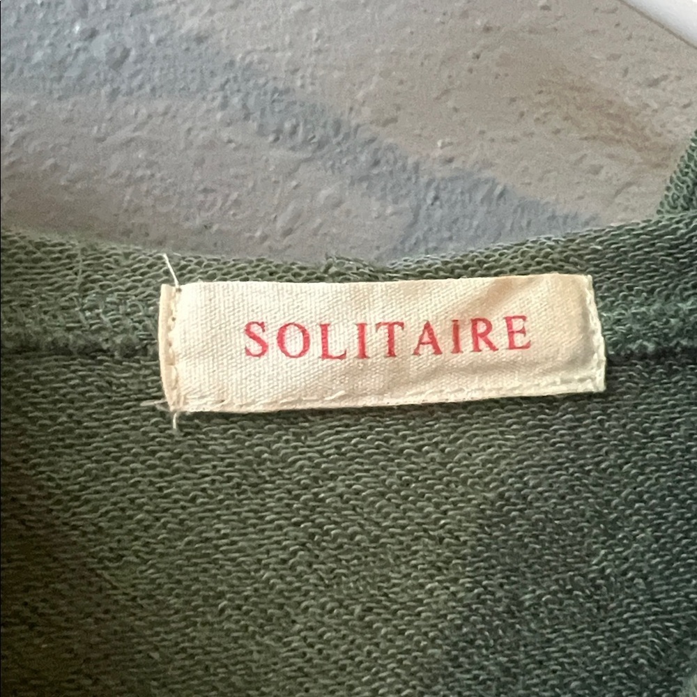 Solitaire Green Embroidered Utility Jacket - Picture 5 of 7